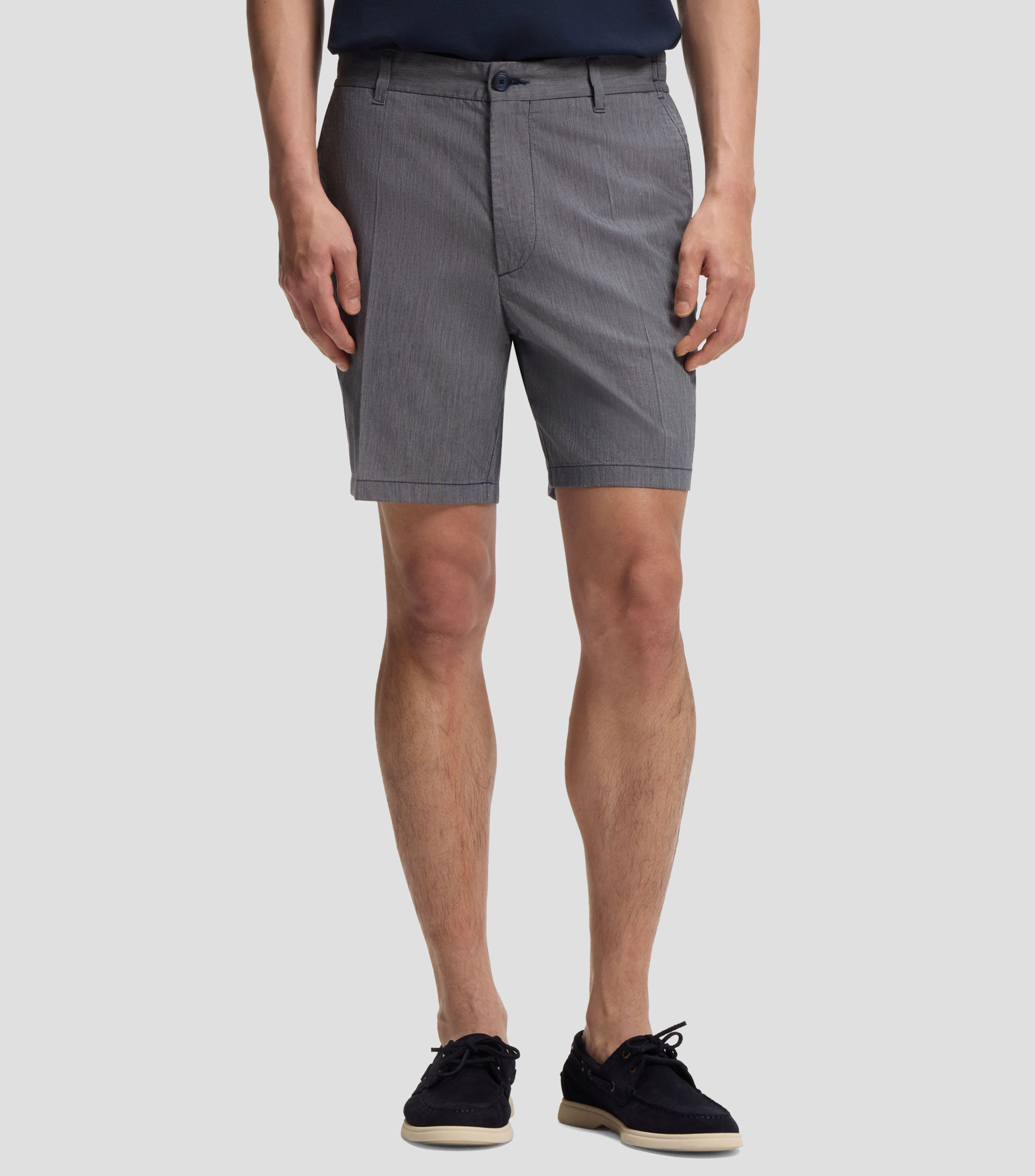 Short de algodón elástico Hombre